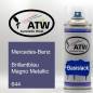 Preview: Mercedes-Benz, Brillantblau Magno Metallic, 644: 400ml Sprühdose, von ATW Autoteile West.